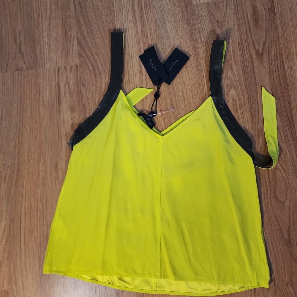 Rag & Bone Yellow Camisole Top with Chic Design